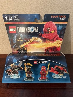 LEGO Dimensions Ninjago Team Pack 71207 Cole Boulder Bomber & Kai Blade Bike