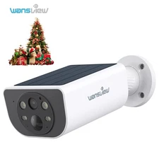 Wansview Wireless Solar Security Camera Wifi Outdoor Camera Color Night Vision