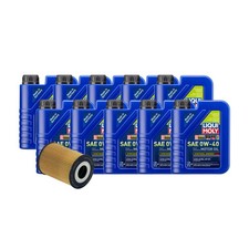 10L Liqui Moly Synthoil Energy A40 0W-40 Wix Engine Oil Change Kit for Cayenne