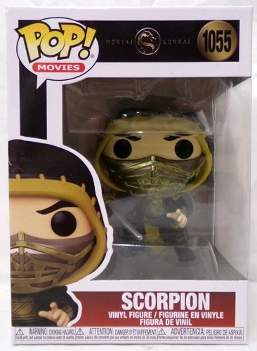 Funko Pop! Movies Mortal Kombat 1055 Scorpion Vinyl Figure New In Box