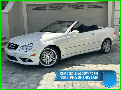 2009 Mercedes-Benz CLK-Class CLK 550 CONVERTIBLE - FINAL YEAR MODEL - 17K MILES!