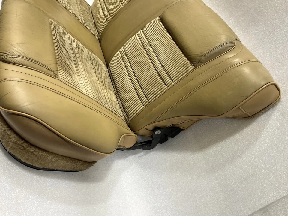 1985 1986 1987 1988 1989 1990 1991 JEEP GRAND WAGONEER REAR BENCH SEAT TAN Foto 4 de 4