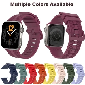 Breathable Silicone Band for Apple Watch Series 11 10 9 8 7 6 5 3 SE/Ultra 49mm