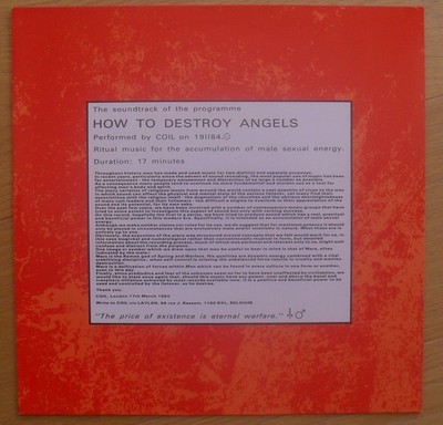 COIL How to Destroy Angels 12'' Original Laylah Vinyl '84 Indus Neu WWW