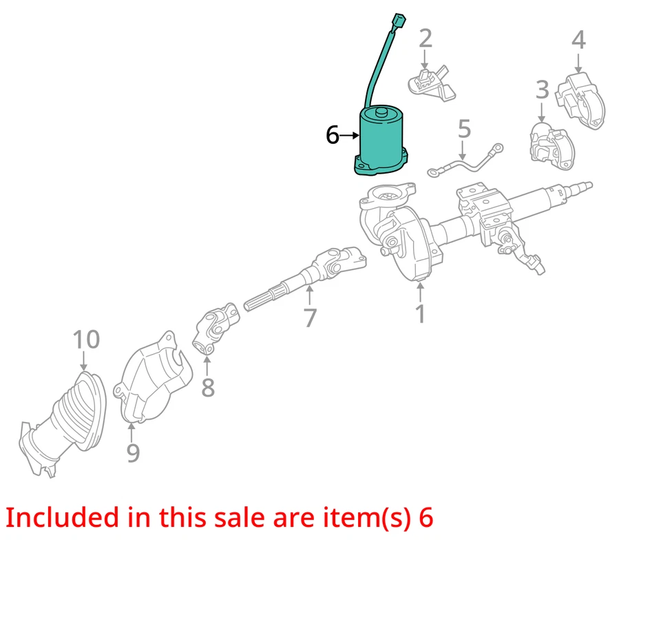 2012 Toyota Prius Power Steering Pump OEM 110K Miles - LKQ439320772 - Image 4 of 4