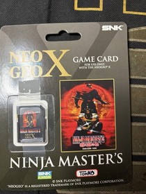 NeoGeo x Handheld Console with Ninja Masters CIB Tested Retro Video Games SNK