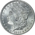 1882-CC GSA Morgan Silver Dollar NGC MS63 Blast White Great Eye Appeal