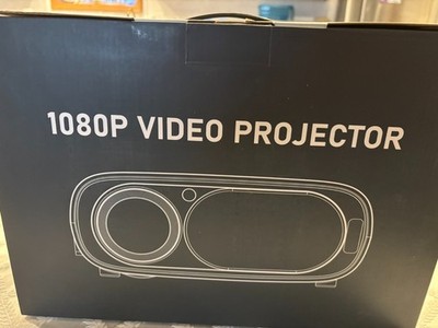 Jimveo 4K WiFi 6 Bluetooth Projector 1100 ANSI Auto Focus 1080P