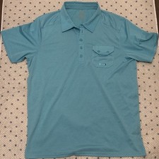 Oakley Hydrolix Golf Polo - Turquoise - Size XL - FREE SHIPPING
