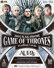 2025 Kakawow Aura Game of Thrones Trading cards Sealed case October 27th NEW