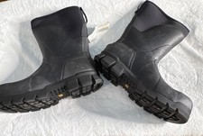 Botas de trabajo industriales CAT para hombre negras de alta resistencia calzado protector duradero