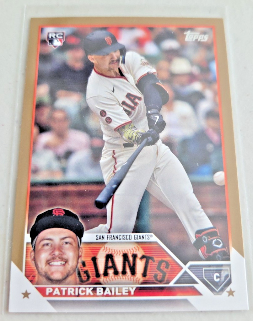 2023 Topps Update Gold Patrick Bailey RC 80/2023 San Francisco Giants #US8