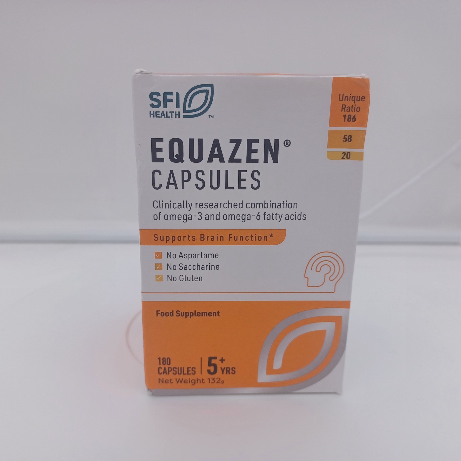 EQUAZEN Family Capsules, Omega 3 & Omega 6 Supplement - 180 Capsules - BNIB