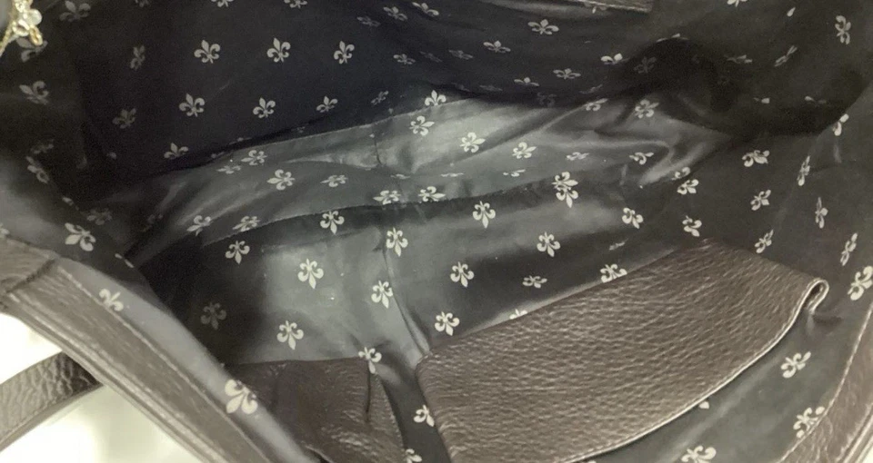 Bolso Mensajero John Varvatos Hombre Espresso Marrón Ideal para Negocios o Viajes Foto 2 de 4