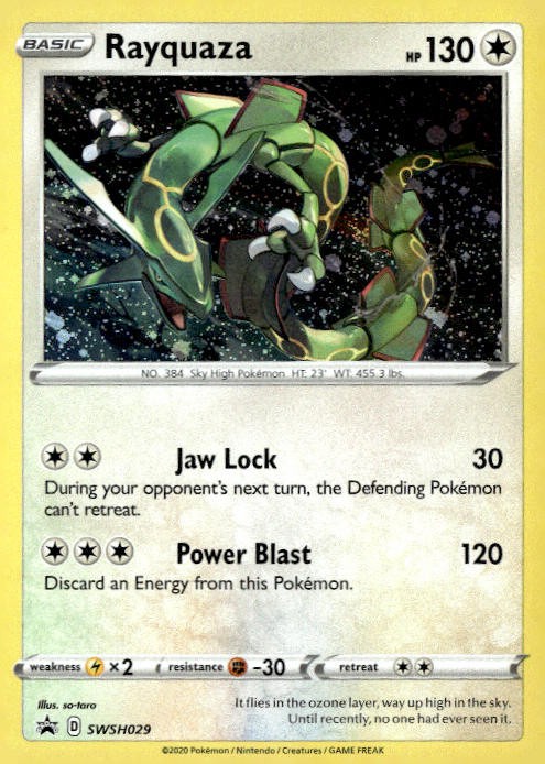 Rayquaza Promo McDonald's Promos 2024 014/015 LP