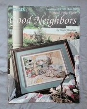 Good Neighbors Cross Stitch Pattern Paula Vaughan Book 58 Leisure Arts 2735