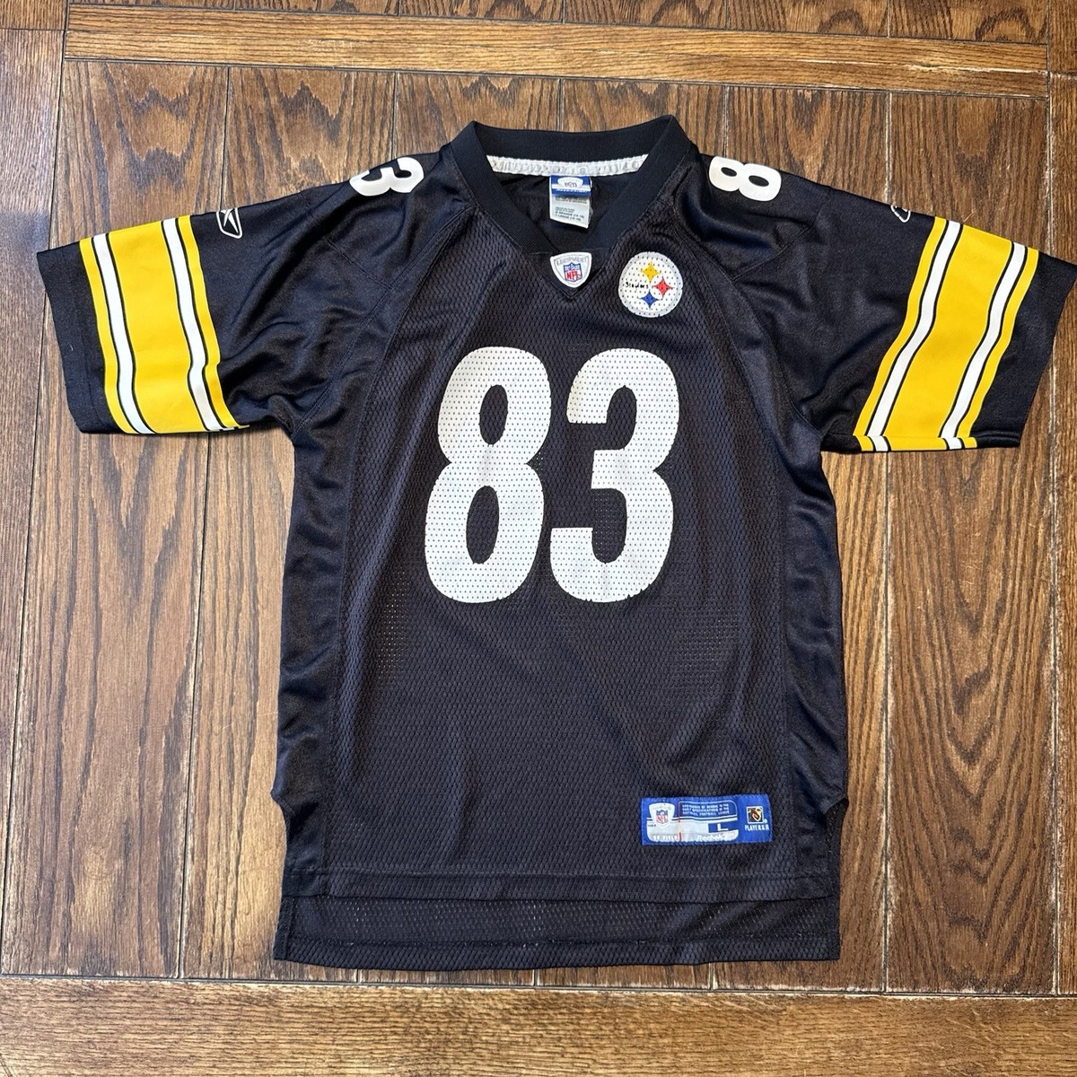 【極美品⭕️】〜1980's PORTER CLUB × Kitz Piler Pittsburgh Steelers Reebok Youth Heath Miller #83 Jersey Size