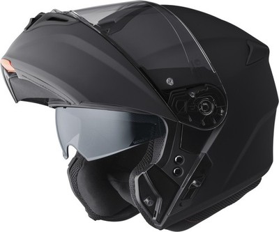 GMS Motorrad Klapphelm Motorradhelm  Aperio schwarz Größe XL