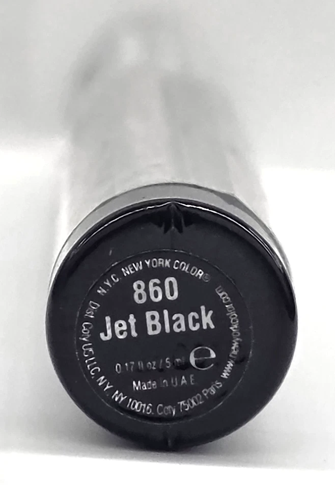 2 Pack NYC New York Color High Definition Liquid Eyeliner 860 Jet Black 0.017oz - Image 2 of 2