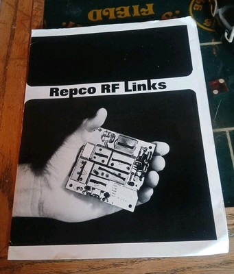 #ad REPCO RF LINKS BROCHURE VINTAGE $23.99