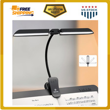 Folding Music Stand Light, Portable 42 Led Rechargeable Super Bright Clip On ...