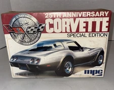 SEALED MPC 25th Anniversary 1978 Corvette Special Edition 1:25 Model Kit 1-3708