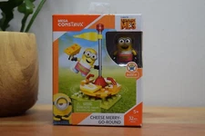 Mega Construx Despicable Me 3 Minion Cheese Merry-Go-Round 32 pcs - NEW SEALED