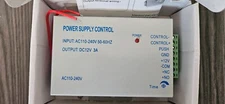50-60Hz Control Power Supply for Access Controller AC 110V-240V to DC 12V 3A K80