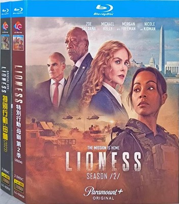 Special Ops: Lioness Season 1-2 (2024) TV Series 4 Disc BD Film All Region Boxed