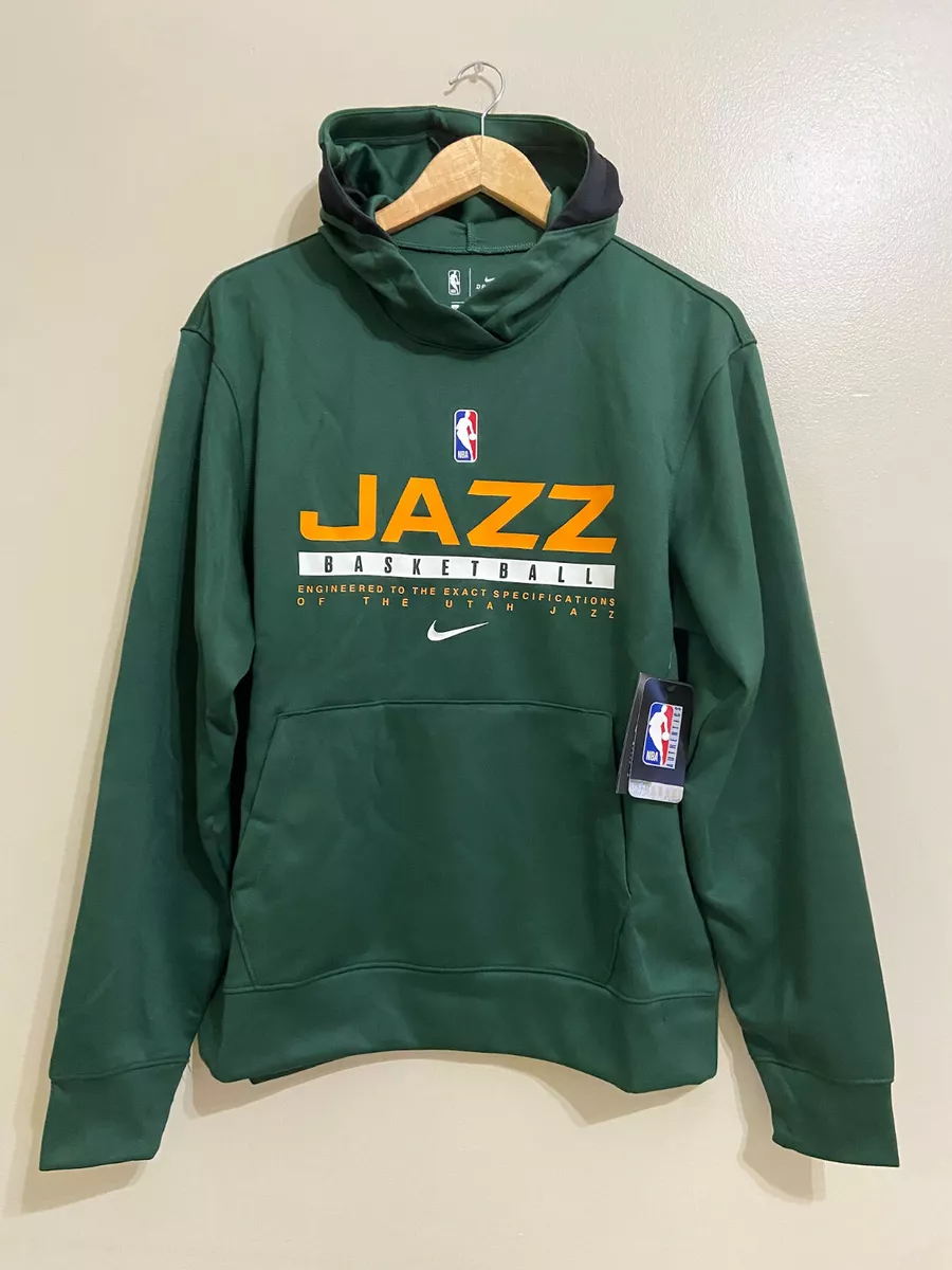 Nike NBA Utah Jazz Spotlight On Court Practice Warm Up Hoodie M
