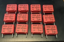 12pcs-WIMA MKP10 0.22uF 250V 10% pitch:15mm Capacitor MKP1F032204D00KSSD