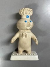 Vintage 1971 Pillsbury Poppin Fresh Doughboy Rubber 7in Figure Swivel Head Doll