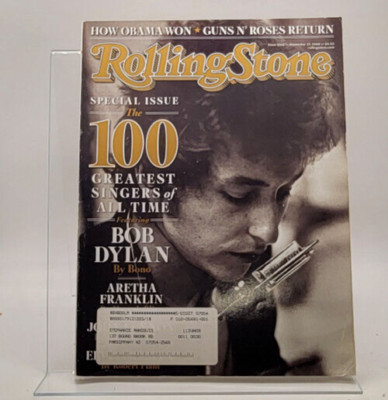 Rolling Stone Magazine November 27 2008 Featuring Bob Dylan