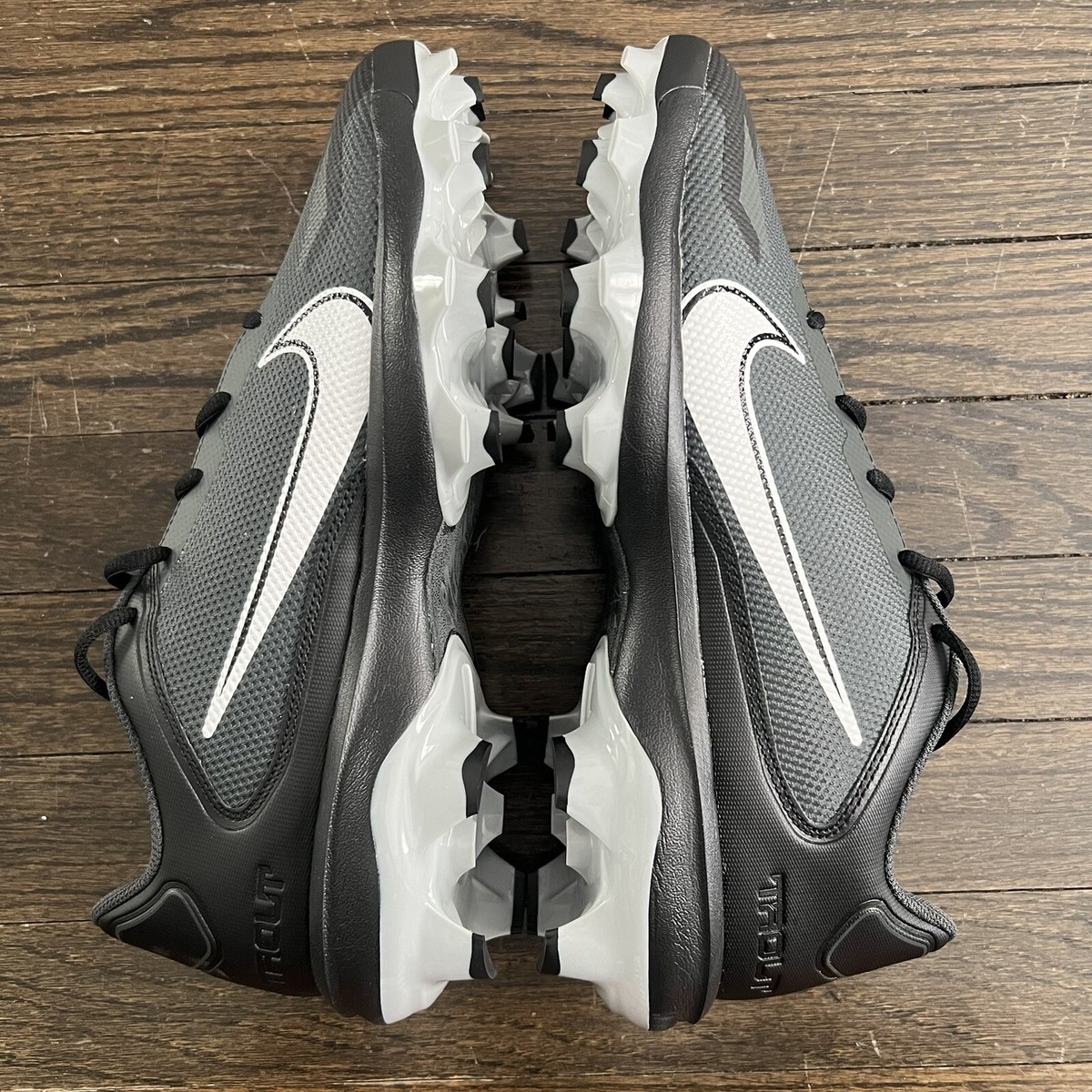 Nike (Men\'s 14 M) Force Trout 8 PRO MCS Baseball Cleats in White/Black/Wolf Grey 21cN3EHpuyL._AC_UY900_.jpg main image 2