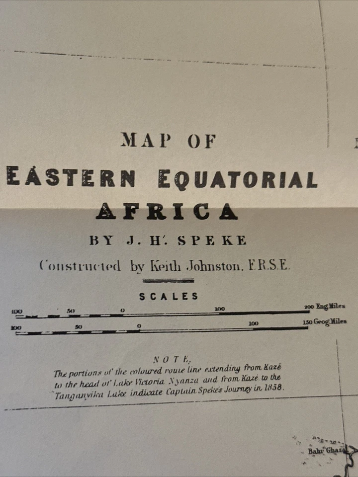 1969 JOURNAL OF THE DISCOVERY OF THE SOURCE OF THE NILE BY SPEKE IN SLIPCASE - Image 4 of 4