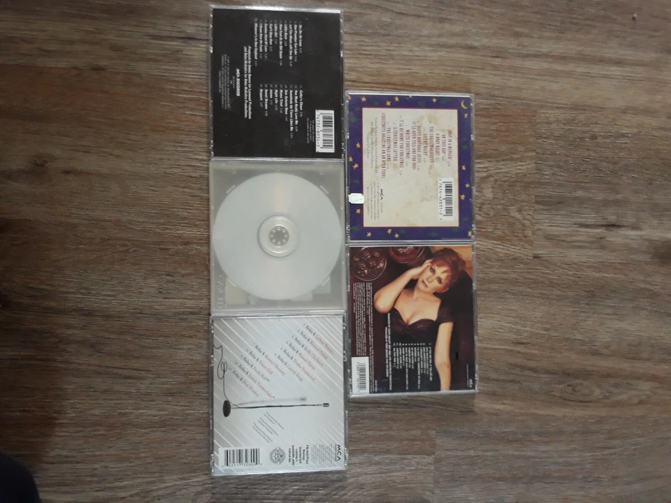 Lot 5 Reba McEntire Country CDs Greatest Hits If You See Him Xmas Live Duets 369 Foto 4 de 4