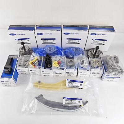Timing Chain Kit & Cam Phaser VVT Gears For 2010-2020 Ford F-150 3.5L Lincoln