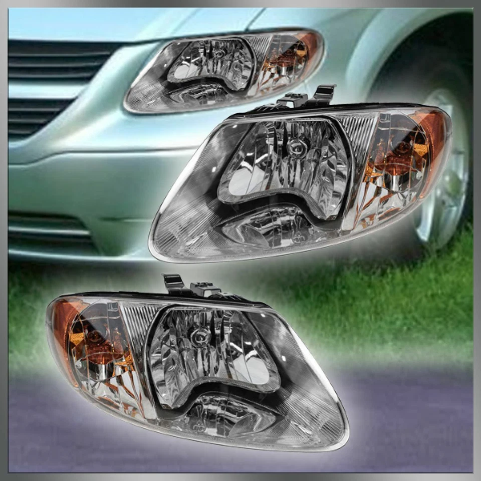 Комплект из 2 левых и правых фар головного света TYC для Dodge Grand Caravan Voyager - Изображение 2 из 4