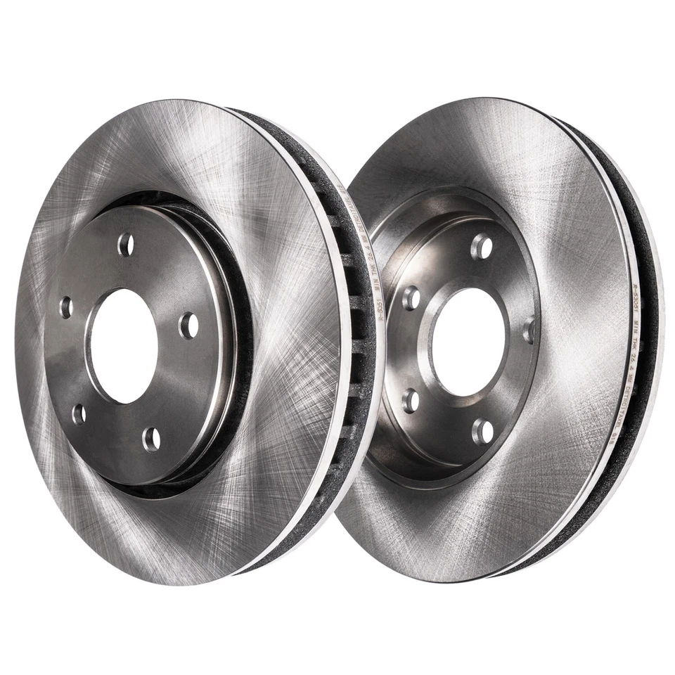 Front Brake Rotors for Dodge Grand Caravan Plymouth Grand Voyager 5-Lug - Image 3 of 4