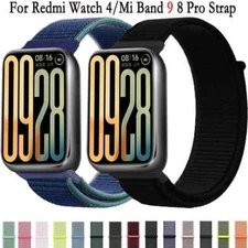 Sports Nylon Strap for Xiaomi Mi Band 9 8 Pro / Redmi Watch 4 5 Band Wristband