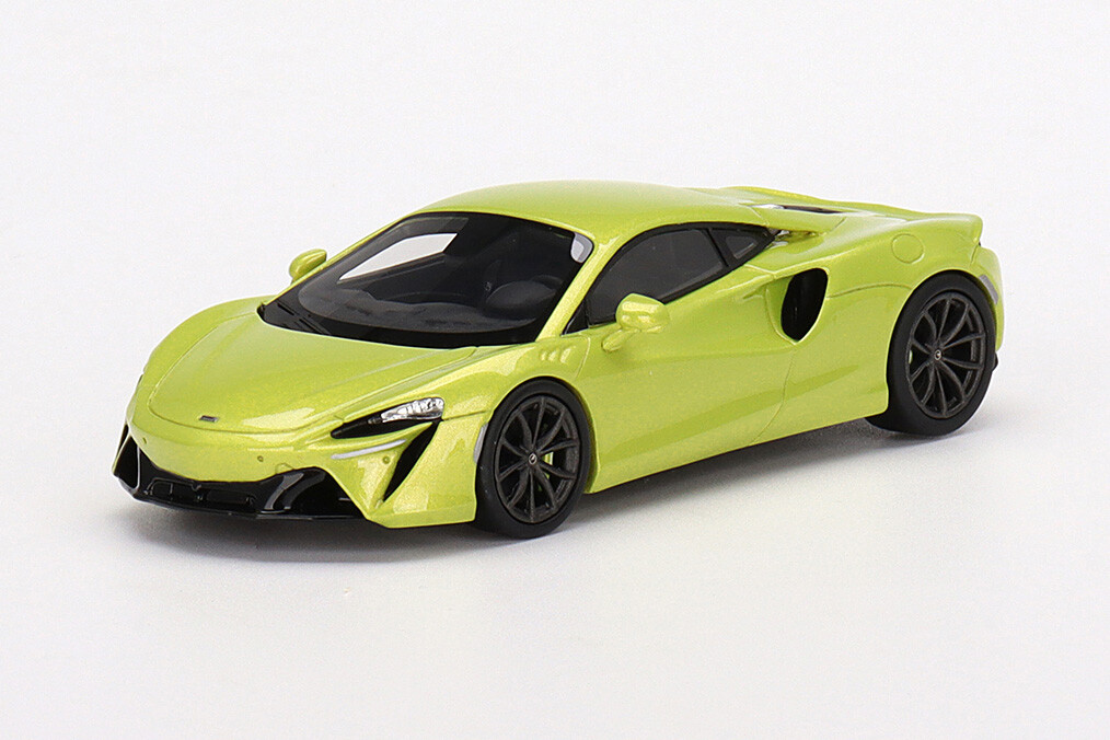 【美品】 TSM McLaren Artura 1/43 グレー 1/43 TSM McLaren Artura Spider (Tanzanite Blue) Car Model
