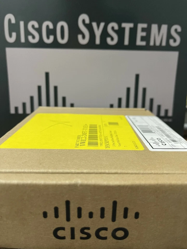 NEW Cisco VWIC2-2MFT-T1/​E1 2-Port RJ-48 Multiflex Trunk T1/E1 HOLOGRAM - Image 4 of 4