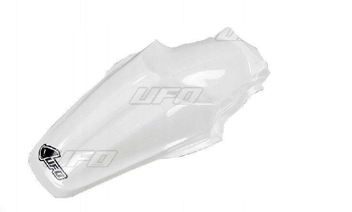 Aile arrière haut de gamme pour moto Kawasaki KX 80 et KX 85 blanc brillant RE
