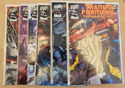 TRANSFORMERS: THE WAR WITHIN (2002-03) #1 2 3 4 5 6 Lot VF/NM to NM - Afbeelding 1 van 8