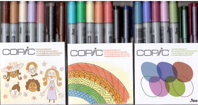 COPIC Doodle Kit NEW Rainbow Nature People Doodle Kit NEW made in Japan