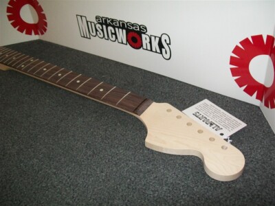 NEW - Allparts Fender Licensed Large Headstock Maple Strat Neck