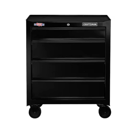 NEW CRAFTSMAN 1000 Series 26.5In X 32.5In 4Drawer Steel Rolling Tool