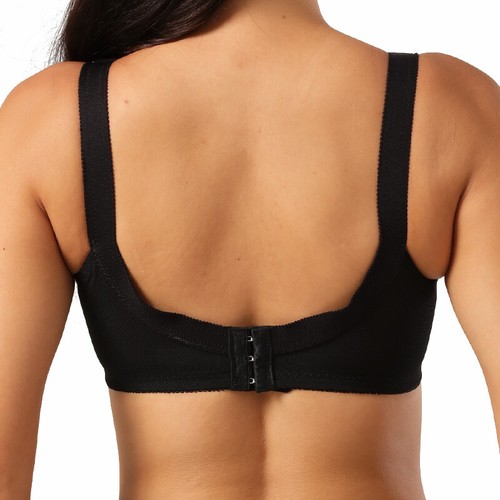 UK Ladies Firm Control Lace Non Wired Full Coverage Minimiser Bra Plus Size BCDE - Picture 14 of 50