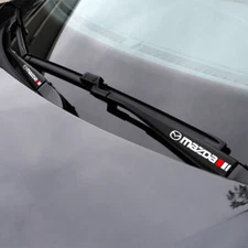 2PCS PVC Car Window Wiper Sport Sticker Side Decals For Mazda Car Accessories