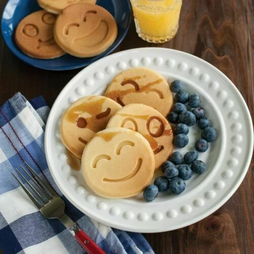 Nordic Ware Smiley Face Pancake Pan - Thumbnail 2